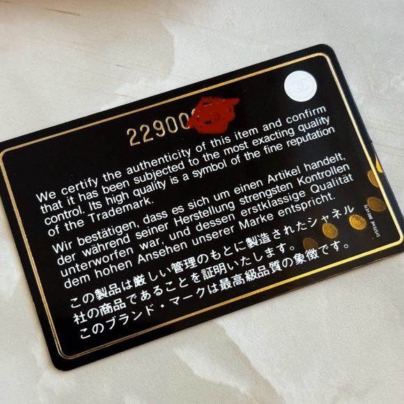 Rare Chanel card holder XL Reissue Raspberry color - Picture 14 of 15